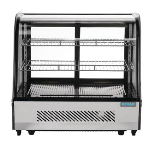 Vetrina Refrigerata da Banco Nera - 120 L - Polar