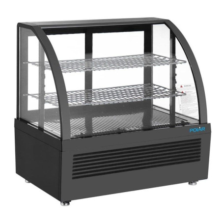 Vetrina Refrigerata da Banco Nera - 100 L - Polar