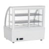 Vetrina Refrigerata da Banco Bianca - 2 Ripiani - 100 L - Polar