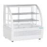 Vetrina Refrigerata da Banco Bianca - 2 Ripiani - 100 L - Polar