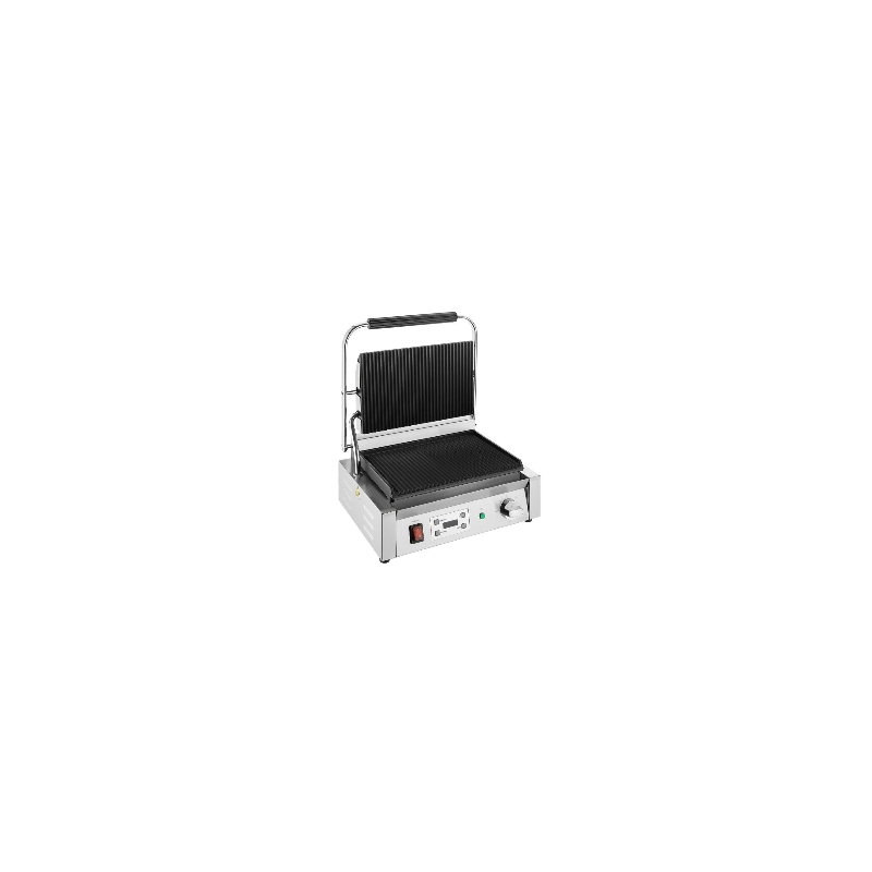 Simple Grooved/Grooved Contact Grill - Buffalo Simple Grooved/Grooved Contact Grill - Buffalo