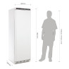 Armadio Refrigerato Positivo Bianco 1 Porta 400 L - Polar