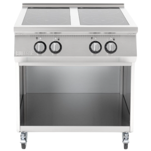 Piastra a Induzione a 4 Fuochi con Basamento - 400 V