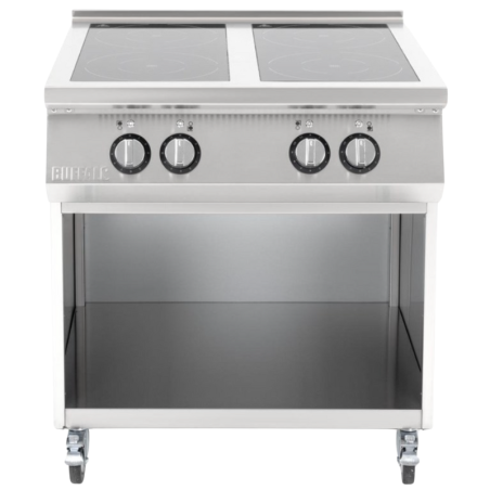 Piastra a Induzione a 4 Fuochi con Basamento - 400 V
