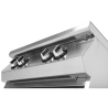 Piastra a Induzione a 4 Fuochi con Basamento - 400 V