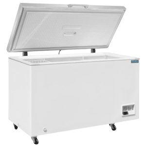 Congelatore a Pozzetto con Coperchio Inox - 378 L