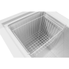Congelatore a Pozzetto con Coperchio Inox - 378 L