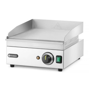 Grill Elettrico Piastra Liscia - 326 x 445 mm - HENDI