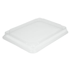 Coperchi PET per Vassoi Pasti Riciclabili 263 x 201 mm - Confezione da 90 - Faerch