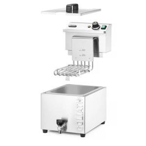 Friggitrice con Rubinetto di Scarico - 10 L - HENDI
