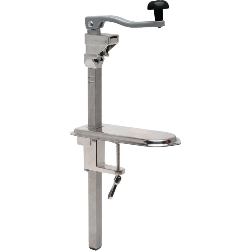 Apriscatole da tavolo in acciaio inox 530 mm - Vogue - Fourniresto Apriscatole da tavolo in acciaio inox 530 mm - Vogue - Fourniresto