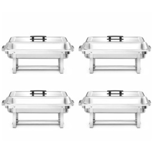 Chafing Dish GN 1/1 – Lotto di 4 - HENDI
