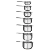 Set di 7 Capsule - Inox