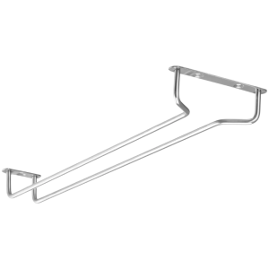 Supporto per Bicchieri Inox - 1 Fila