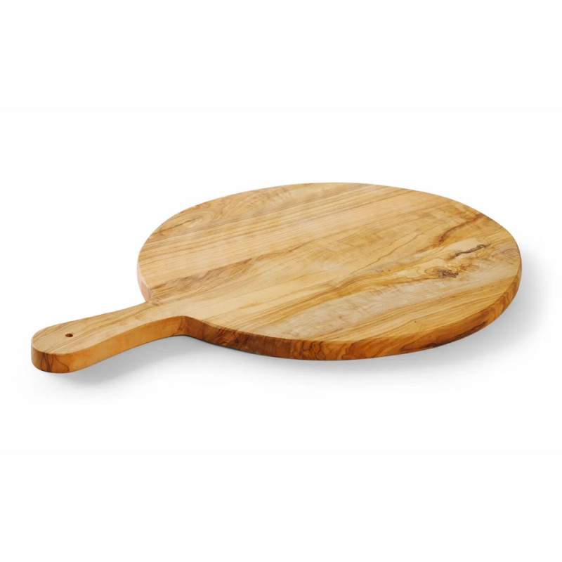 Tagliere in Legno d'Olivo - Ø 320 mm - HENDI Tagliere in Legno d'Olivo - Ø 320 mm - HENDI
