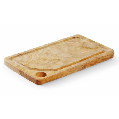 Tagliere in Legno d'Olivo - 335 x 205 mm - HENDI