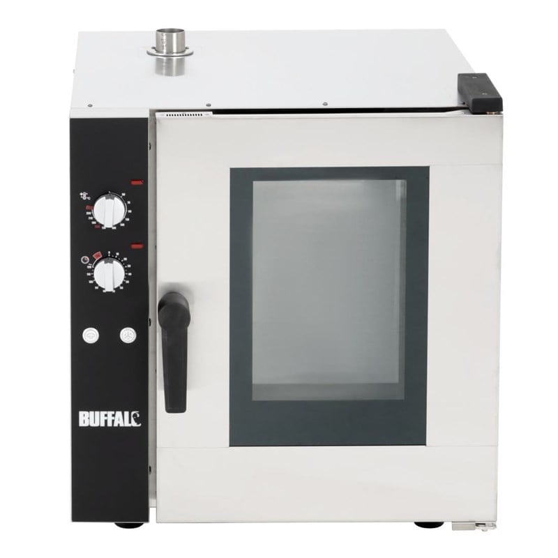 Forno a convezione con umidificatore 5 x GN 1/1 - Buffalo Forno a convezione con umidificatore 5 x GN 1/1 - Buffalo