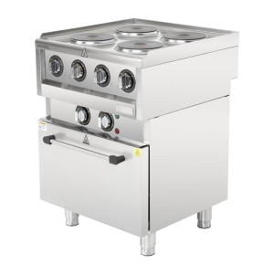 Fornello Elettrico su Forno a Convezione GN 1/1 600 - Buffalo