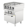 Fornello Elettrico su Forno a Convezione GN 1/1 600 - Buffalo