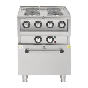Fornello Elettrico su Forno a Convezione GN 1/1 600 - Buffalo