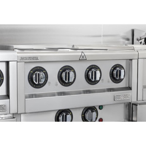 Fornello Elettrico su Forno a Convezione GN 1/1 600 - Buffalo
