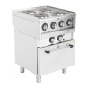 Fornello Elettrico su Forno a Convezione GN 1/1 600 - Buffalo