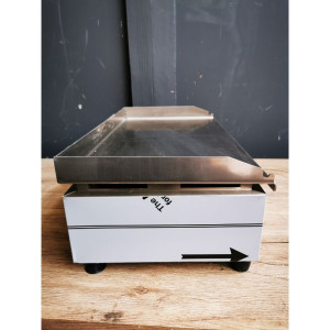 Plancha a Gas Grande Modello Inox
