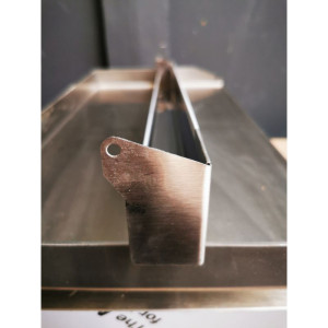 Plancha a Gas Grande Modello Inox