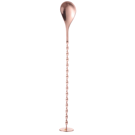 Cucchiaio da Cocktail con Pestello in Rame - 280 mm