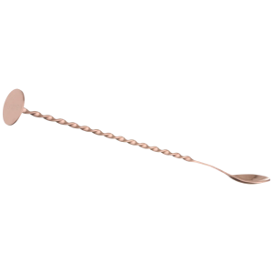 Cucchiaio da Cocktail con Pestello in Rame - 280 mm