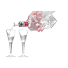 Beccuccio Versatore con Coperchio Flip Top - Set di 6