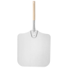 Pala per Pizza Quadrata con Manico Corto - 355x710 mm