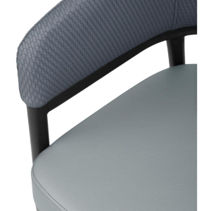 Meridian PVC Blue Armchairs - Set of 2