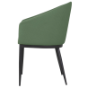 Meridian Armchairs in Green - Set of 2