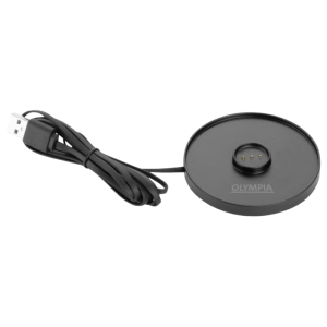 Table Lamp with Round Shade Lucca Black - 200 mm
