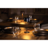 Table Lamp with Round Shade Lucca Black - 200 mm