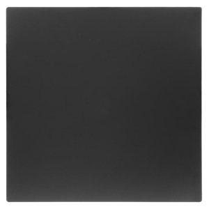 Square Matte Black Tabletop - 700 mm