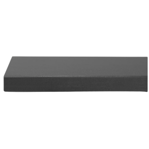 Square Matte Black Tabletop - 700 mm
