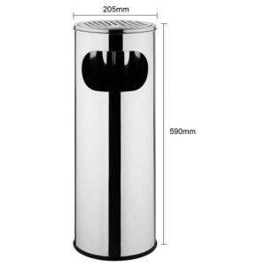 Posacenere Cestino Cilindrico - 12 L