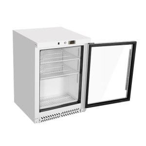 Mini Armadio Refrigerato Vetrato 170 L 0/+8 °C - Dynasteel