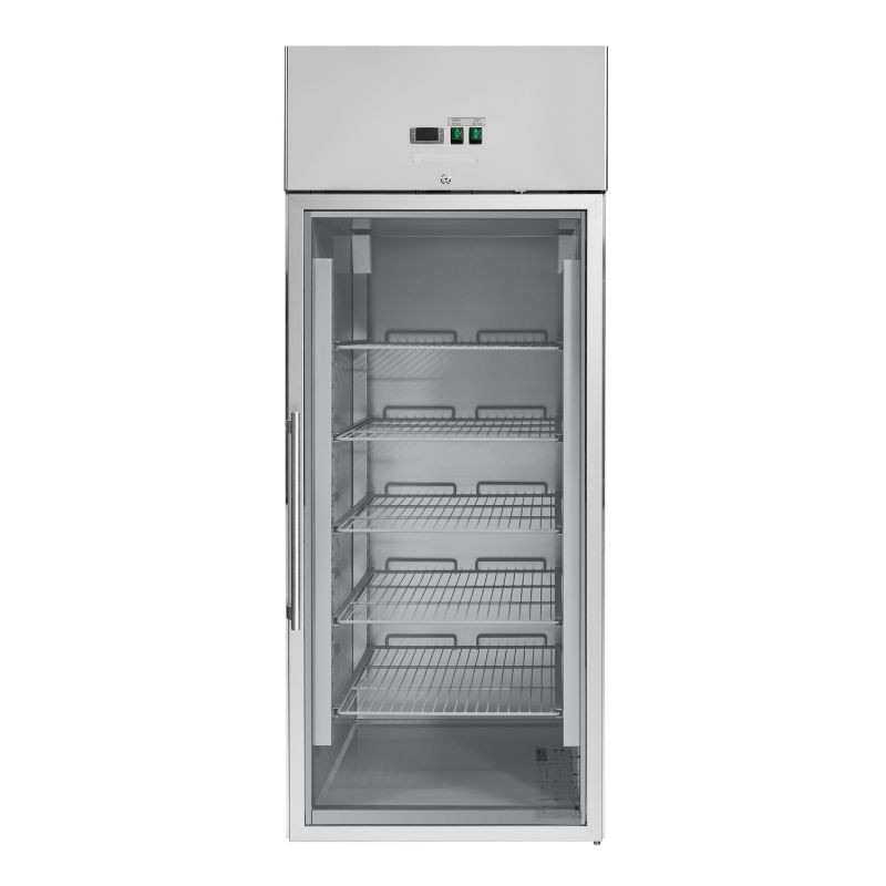 Armadio Refrigerato Positivo Vetrato - 650 L - Dynasteel