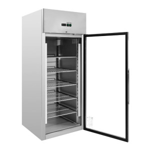 Armadio Refrigerato Positivo Vetrato - 650 L - Dynasteel
