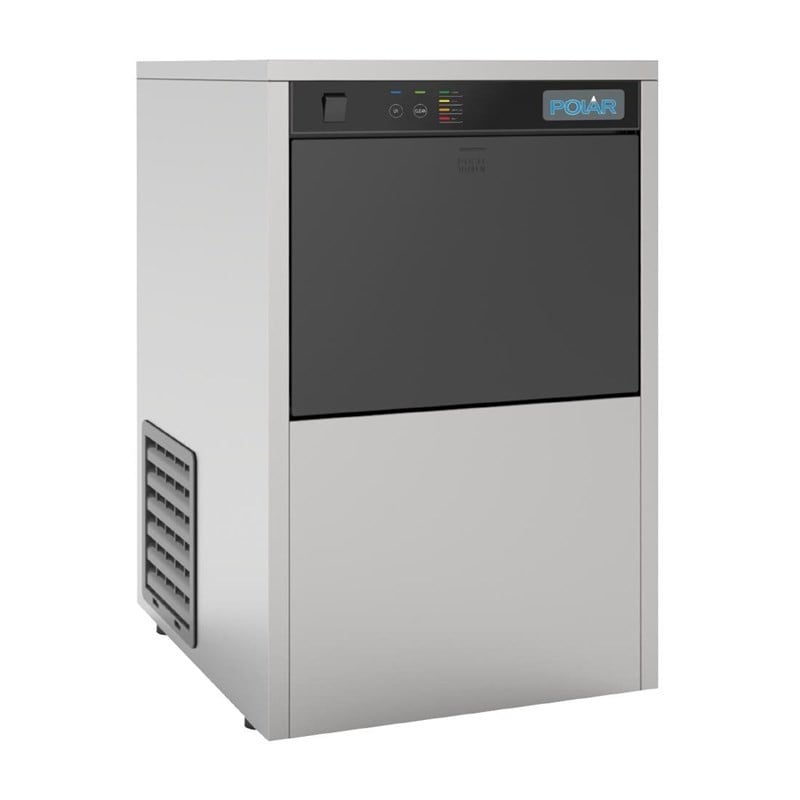 Macchina per Ghiaccio da Banco Serie U con UVC 20 kg - Polar Macchina per Ghiaccio da Banco Serie U con UVC 20 kg - Polar