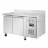 Tavolo Refrigerato Positivo 2 Porte Serie U con Alzatina - 282L - Polar