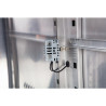 Tavolo Refrigerato Positivo 2 Porte Serie U con Alzatina - 282L - Polar