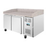 Comptoir a Pizza 2 Porte Serie U 428L - Polar