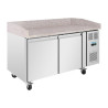 Comptoir a Pizza 2 Porte Serie U 428L - Polar