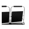 Grill a contatto doppio piastre scanalate
