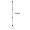 Testa Mop in Microfibra con Fascia Blu - 0,15 kg