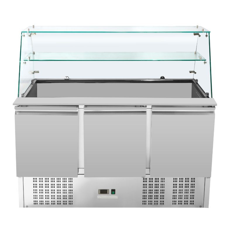 Saladette Refrigerata 3 Porte - 368 L - Dynasteel Saladette Refrigerata 3 Porte - 368 L - Dynasteel